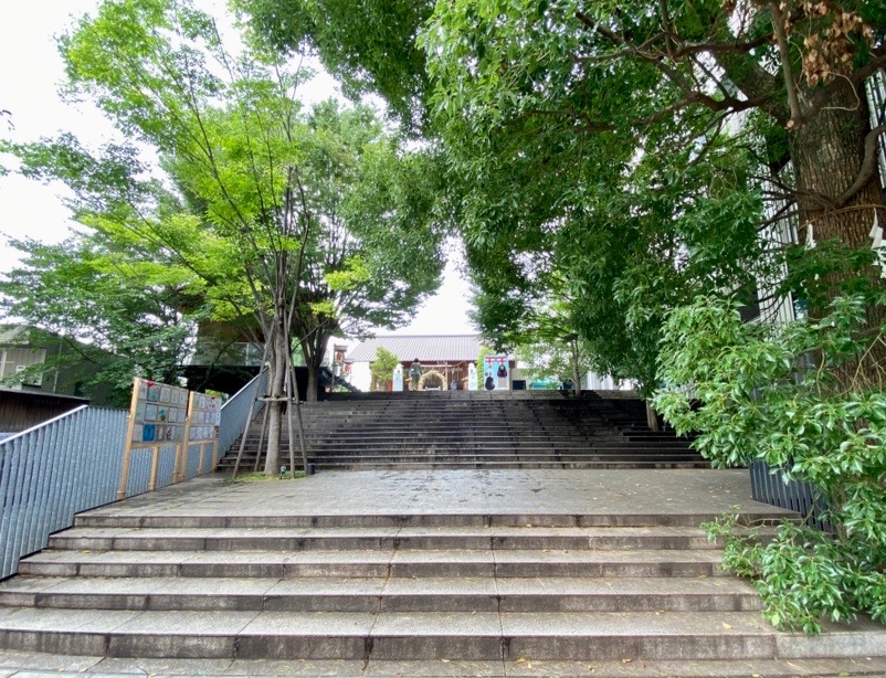 赤城神社階段